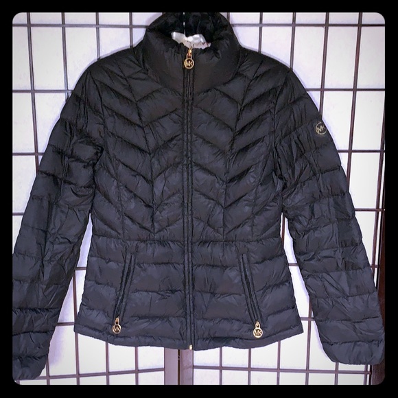 Down Michael Kors Puffer Jacket - Picture 1 of 8